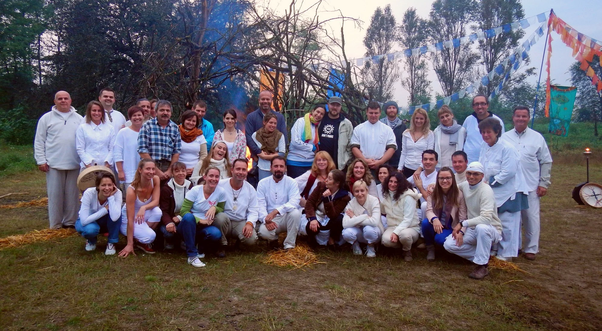 Participants at the 2014 · Autumn 2 Four Seasons Firewalk