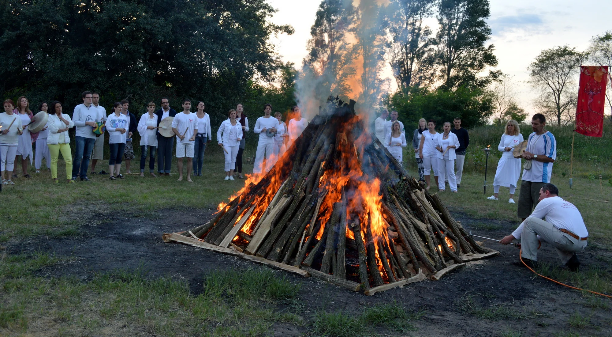 A defining fire form or moment from the 2015 · Summer event