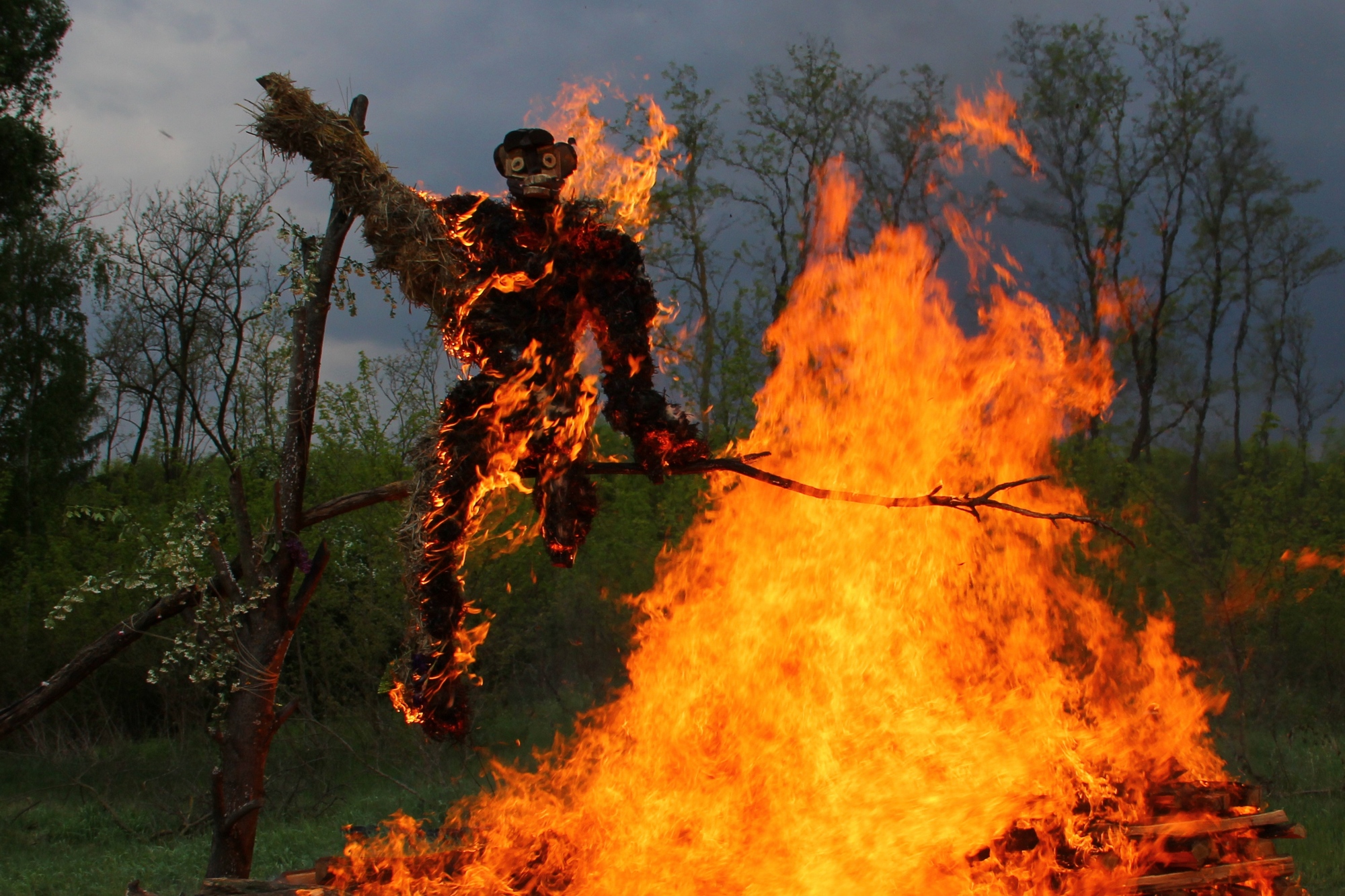 A defining fire form or moment from the 2016 · Spring 2 event