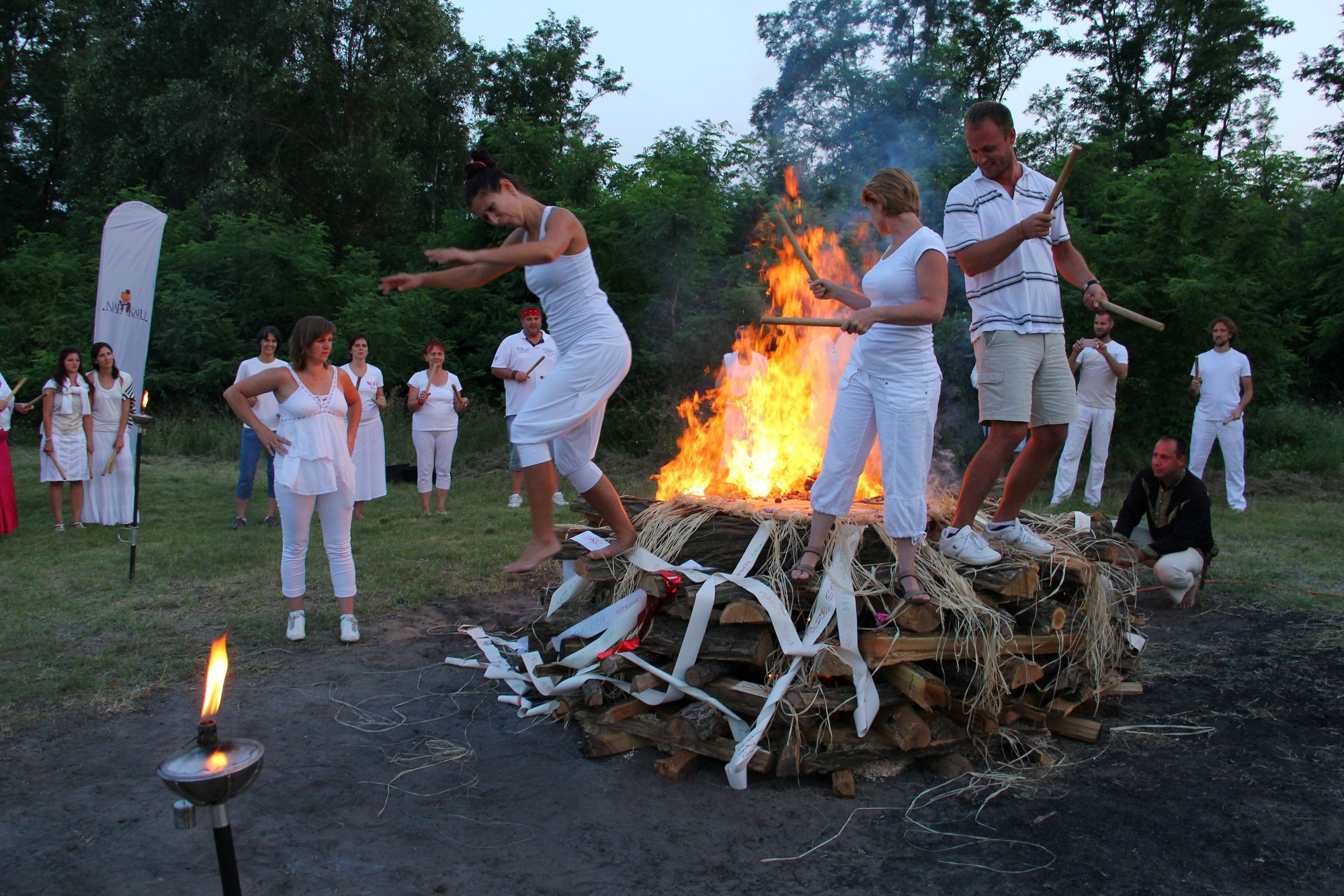 A defining fire form or moment from the 2016 · Summer event