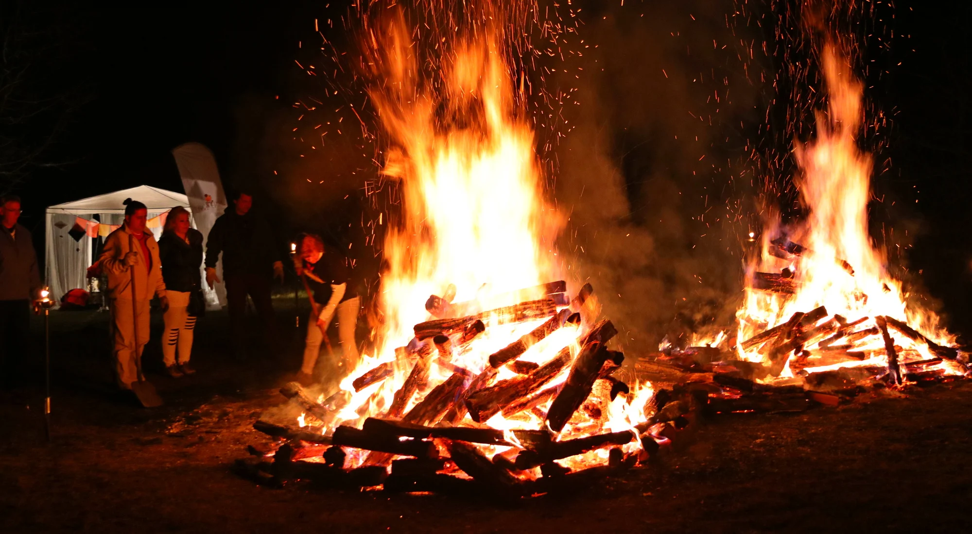 A defining fire form or moment from the 2017 · Winter event