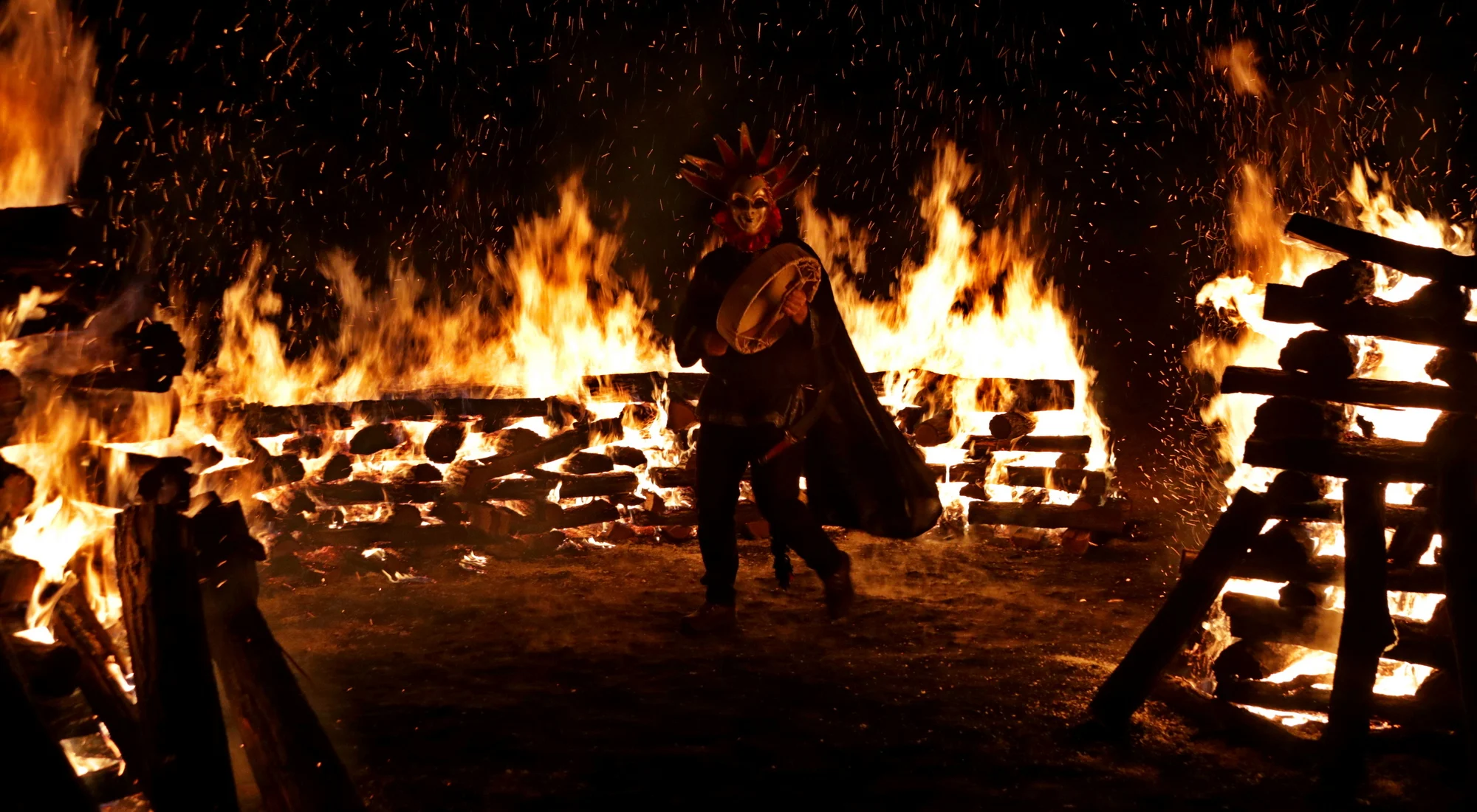 A defining fire form or moment from the 2019 · Winter event