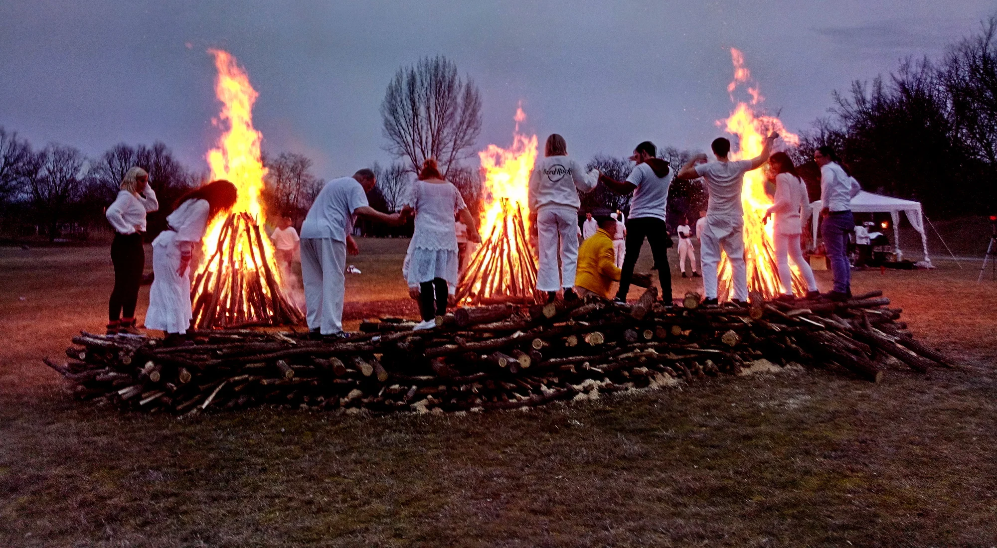 A defining fire form or moment from the 2022 · Winter event
