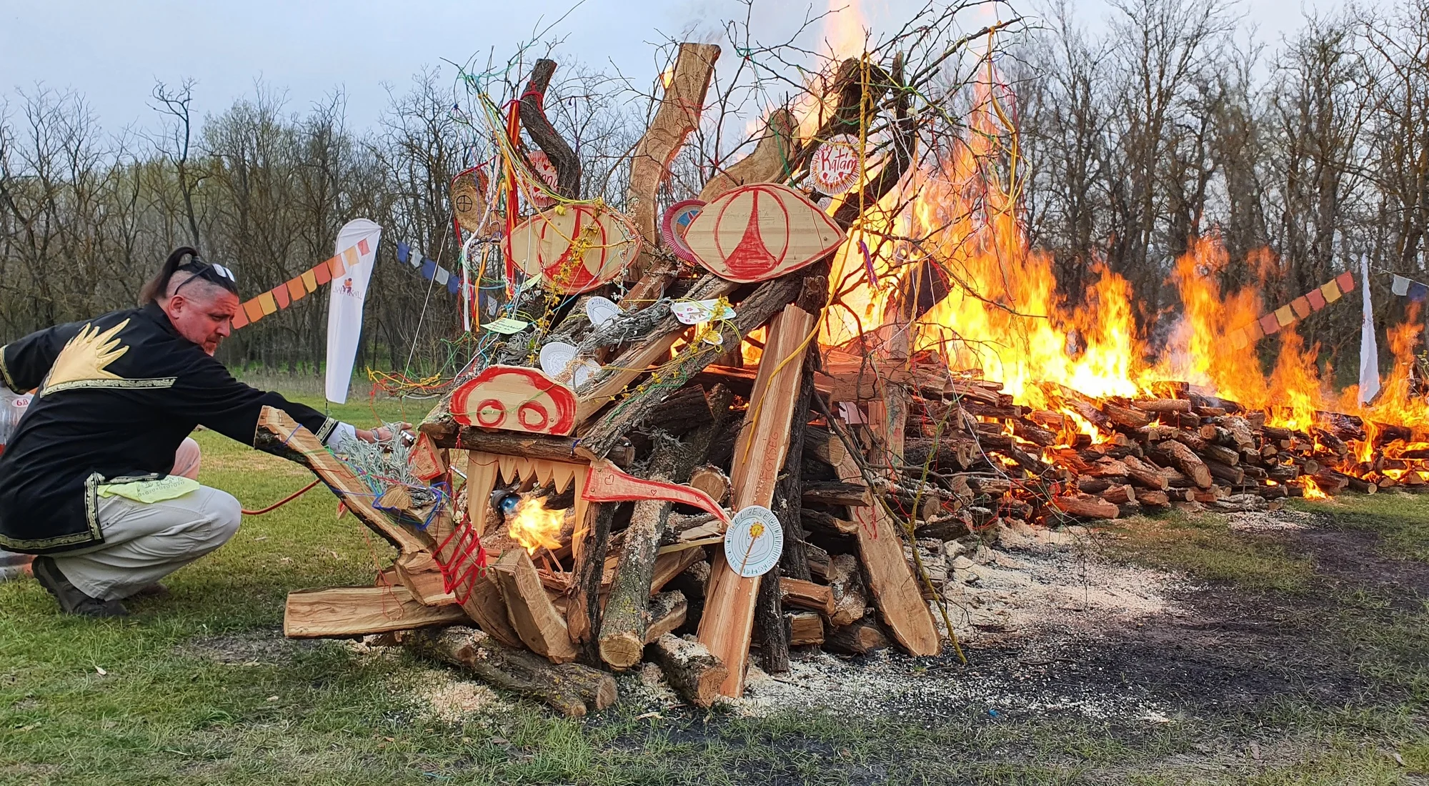 A defining fire form or moment from the 2024 · Spring event