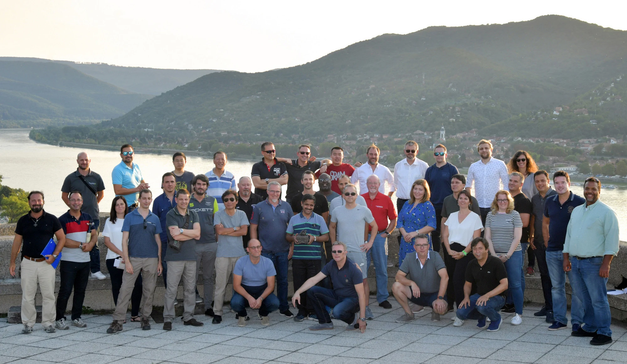 An international executive team after a Napkapu development programme