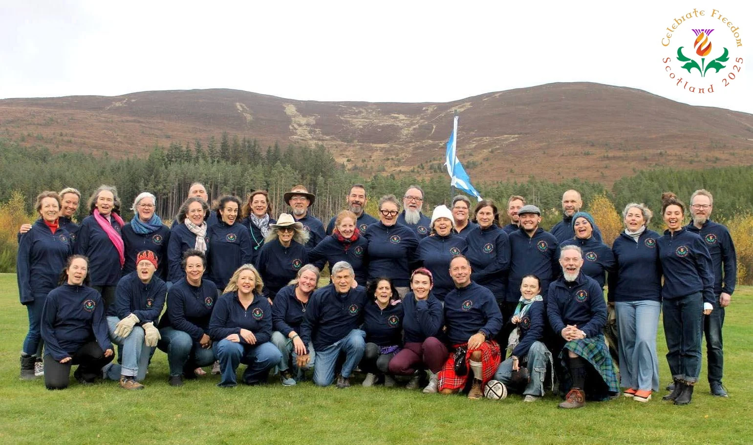 International firewalking practitioners gathered in Scotland